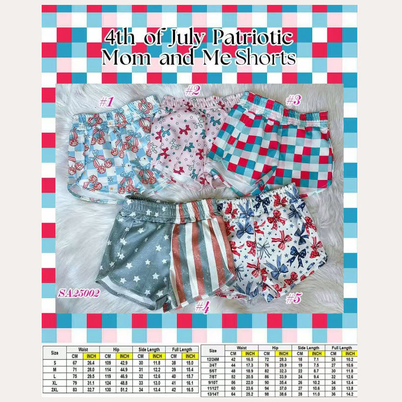 Casual Parent-Child Shorts Beach Pants