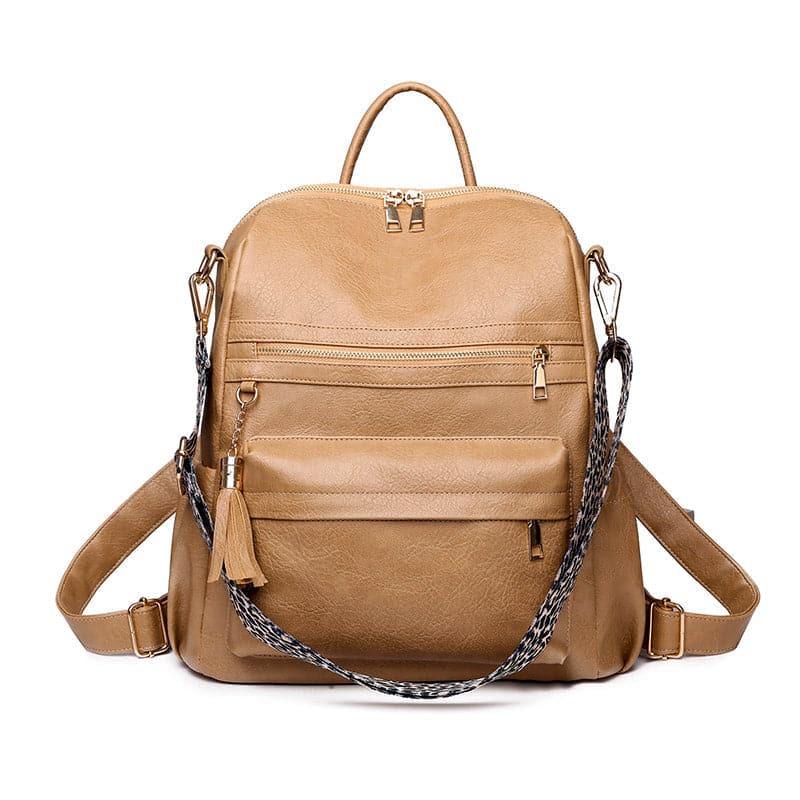 Women Fashion Tassel Pendant Backpack