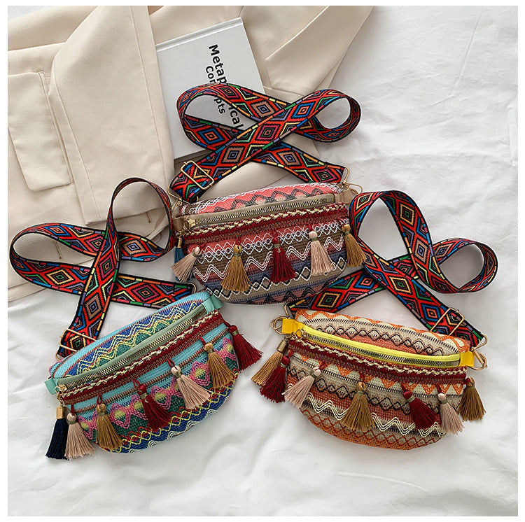 Fashion Ladies Colorful Chest Bag