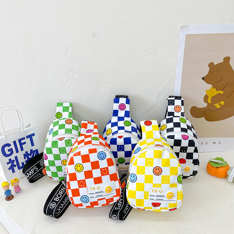 Smiley Children Chest Bag